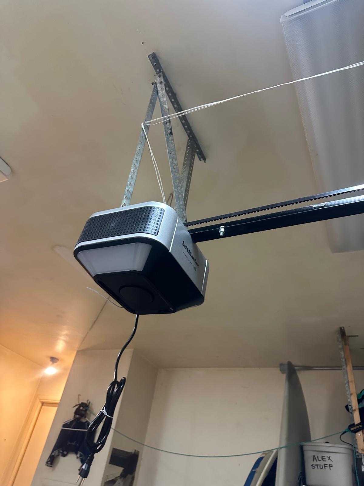 LiftMaster garage door opener installation